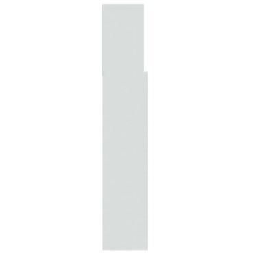 vidaXL Κεφαλάρι Με Αποθηκευτικό Χώρο Λευκό 100x19x103,5cm 1 τεμ.