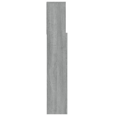 vidaXL Κεφαλάρι Με Αποθηκευτικό Χώρο Γκρι Sonoma 100x19x103,5cm 1 τεμ.