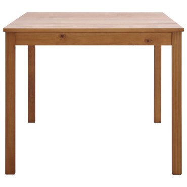 vidaXL Τραπεζαρία Καφέ Μελί 180x90x73cm από Ξύλο Πεύκου 1 τεμ.