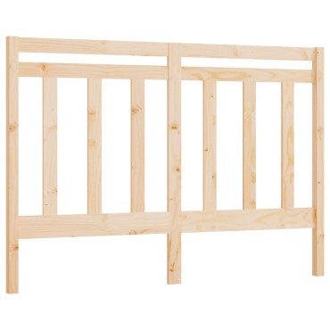 vidaXL Κεφαλάρι Κρεβατιού 146x4x100cm από Μασίφ Ξύλο Πεύκου 1 τεμ.