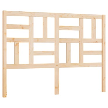 vidaXL Κεφαλάρι Κρεβατιού 156x4x104cm από Μασίφ Ξύλο Πεύκου 1 τεμ.