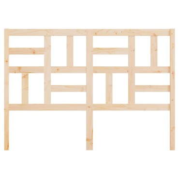 vidaXL Κεφαλάρι Κρεβατιού 156x4x104cm από Μασίφ Ξύλο Πεύκου 1 τεμ.