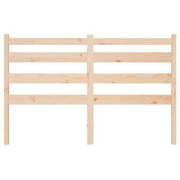 vidaXL Κεφαλάρι Κρεβατιού 166x4x100cm από Μασίφ Ξύλο Πεύκου 1 τεμ.