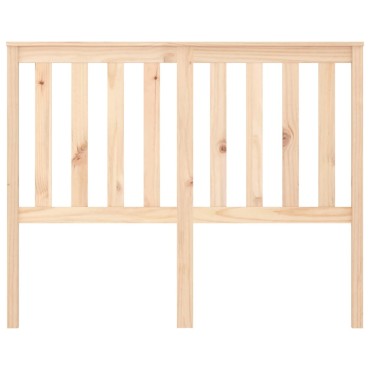 vidaXL Κεφαλάρι Κρεβατιού 141x6x101cm από Μασίφ Ξύλο Πεύκου 1 τεμ.