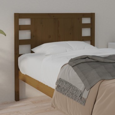 vidaXL Κεφαλάρι Μελί 96x4x100cm από Μασίφ Ξύλο Πεύκου 1 τεμ.