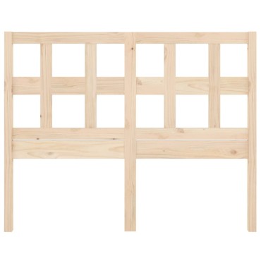 vidaXL Κεφαλάρι Κρεβατιού 140,5x4x100cm από Μασίφ Ξύλο Πεύκου 1 τεμ.