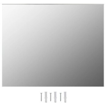 vidaXL Καθρέφτης 100 x 60 εκ. Γυάλινος Χωρίς Πλαίσιο
