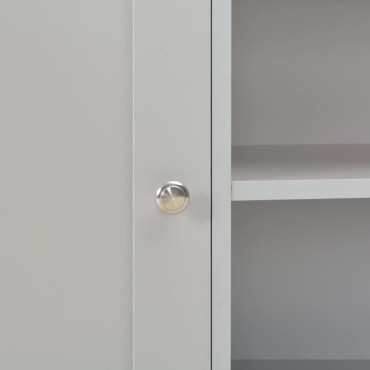 vidaXL Έπιπλο Τηλεόρασης Γκρι 95x39x58cm