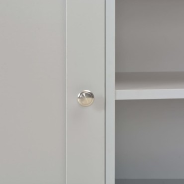 vidaXL Έπιπλο Τηλεόρασης Γκρι 95x39x58cm