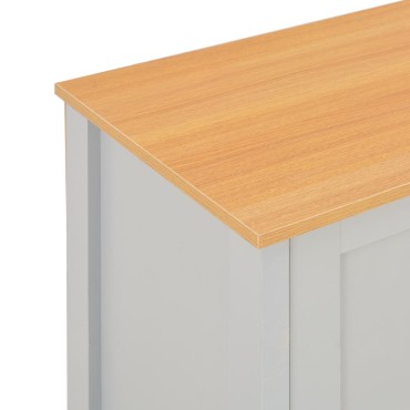 vidaXL Έπιπλο Τηλεόρασης Γκρι 120x39x58cm