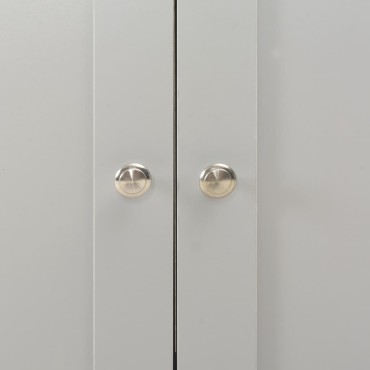 vidaXL Μπουφές Γκρι 79x35x81cm 1 τεμ.