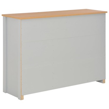 vidaXL Μπουφές Γκρι 112x35x81cm 1 τεμ.