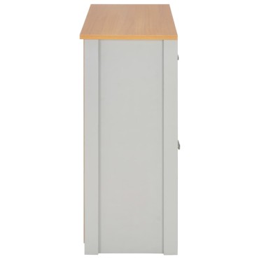 vidaXL Μπουφές Γκρι 112x35x81cm 1 τεμ.
