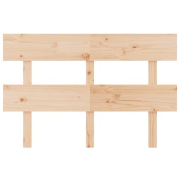 vidaXL Κεφαλάρι Κρεβατιού 184x3x81cm από Μασίφ Ξύλο Πεύκου 1 τεμ.