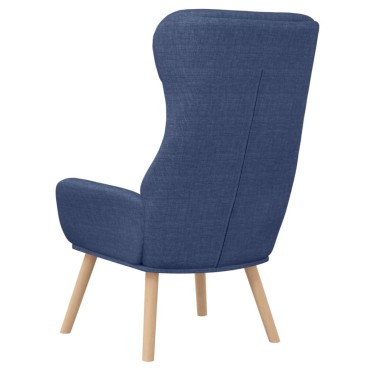 vidaXL Πολυθρόνα Relax Μπλε Υφασμάτινη 70x77x94cm 1 τεμ.