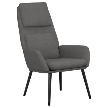 vidaXL Πολυθρόνα Relax Ανοιχτό Γκρι Υφασμάτινη 70x77x98cm 1 τεμ.