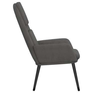 vidaXL Πολυθρόνα Relax Ανοιχτό Γκρι Υφασμάτινη 70x77x98cm 1 τεμ.