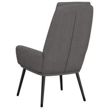 vidaXL Πολυθρόνα Relax Ανοιχτό Γκρι Υφασμάτινη 70x77x98cm 1 τεμ.