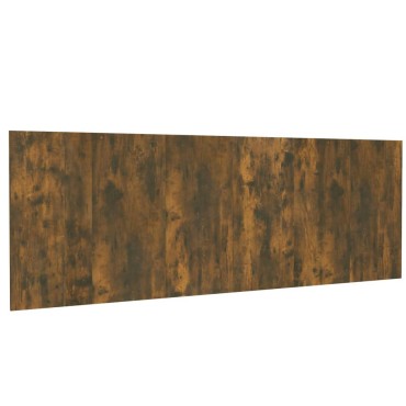 vidaXL Κεφαλάρι Τοίχου Καπνιστή Δρυς 240x1,5x80cm Επεξεργασμένο Ξύλο 1 τεμ.