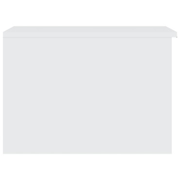 vidaXL Τραπεζάκι Σαλονιού Λευκό 50x50x36cm από Επεξεργασμένο Ξύλο 1 τεμ.