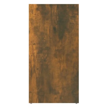 vidaXL Βιβλιοθήκη Καπνιστή Δρυς 50x25x106cm 1 τεμ.