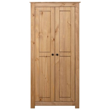 vidaXL Ντουλάπα 80x50x171,5cm από Μασίφ Ξύλο Πεύκου Σειρά Panama 1 τεμ.