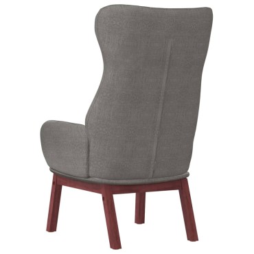 vidaXL Πολυθρόνα Relax Ανοιχτό Γκρι Υφασμάτινη 70x77x94cm 1 τεμ.