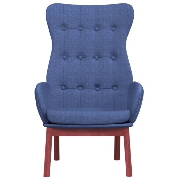 vidaXL Πολυθρόνα Relax Μπλε Υφασμάτινη 70x77x94cm 1 τεμ.