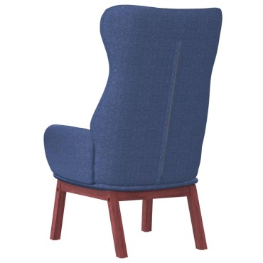 vidaXL Πολυθρόνα Relax Μπλε Υφασμάτινη 70x77x94cm 1 τεμ.