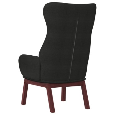 vidaXL Πολυθρόνα Relax Μαύρη Υφασμάτινη 70x77x94cm 1 τεμ.