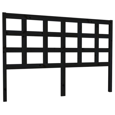 vidaXL Κεφαλάρι Κρεβατιού 145,5x4x100cm από Μασίφ Ξύλο Πεύκου 1 τεμ.