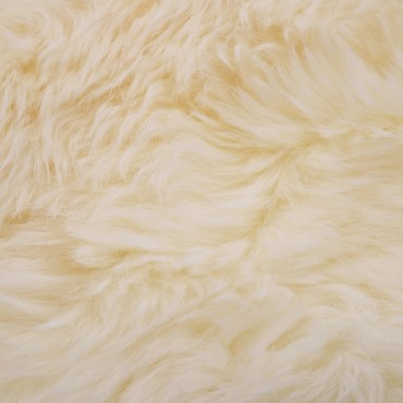 vidaXL Χαλί Λευκό 60x180cm από Γούνα Προβάτου