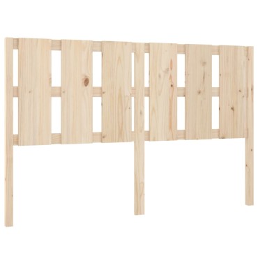 vidaXL Κεφαλάρι Κρεβατιού 155,5x4x100cm από Μασίφ Ξύλο Πεύκου 1 τεμ.