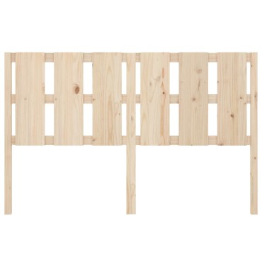 vidaXL Κεφαλάρι Κρεβατιού 155,5x4x100cm από Μασίφ Ξύλο Πεύκου 1 τεμ.