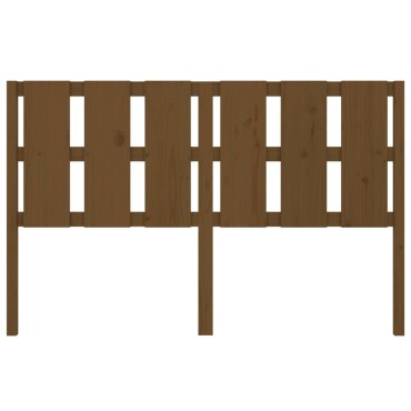 vidaXL Κεφαλάρι Κρεβατιού Μελί 155,5x4x100cm Μασίφ Ξύλο Πεύκου 1 τεμ.