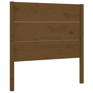 vidaXL Κεφαλάρι Μελί 81x4x100cm από Μασίφ Ξύλο Πεύκου 1 τεμ.