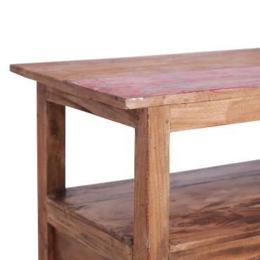 vidaXL Έπιπλο Τηλεόρασης 90x40x50cm από Μασίφ Ανακυκλωμένο Ξύλο