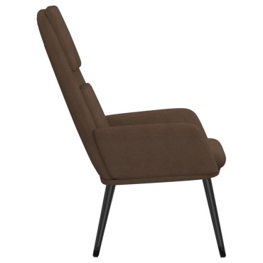 vidaXL Πολυθρόνα Relax Καφέ Υφασμάτινη 70x77x98cm 1 τεμ.