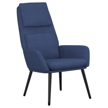 vidaXL Πολυθρόνα Relax Μπλε Υφασμάτινη 70x77x98cm 1 τεμ.