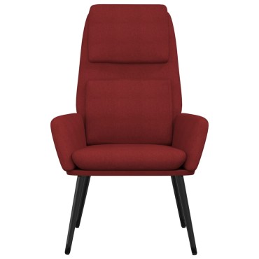 vidaXL Πολυθρόνα Relax Μπορντό Υφασμάτινη 70x77x98cm 1 τεμ.