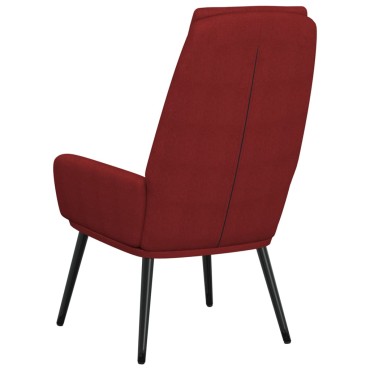 vidaXL Πολυθρόνα Relax Μπορντό Υφασμάτινη 70x77x98cm 1 τεμ.