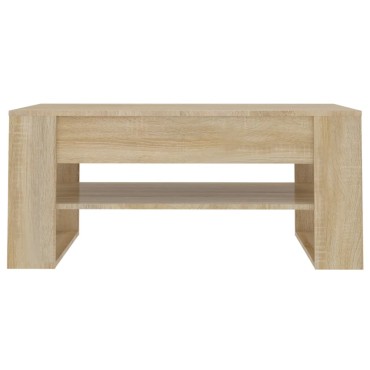 vidaXL Τραπεζάκι Σαλονιού Sonoma Δρυς 102x55x45cm Επεξεργασμένο Ξύλο 1 τεμ.