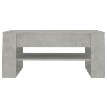 vidaXL Τραπεζάκι Σαλονιού Γκρι Σκυρ. 102x55x45cm Επεξεργασμένο Ξύλο 1 τεμ.