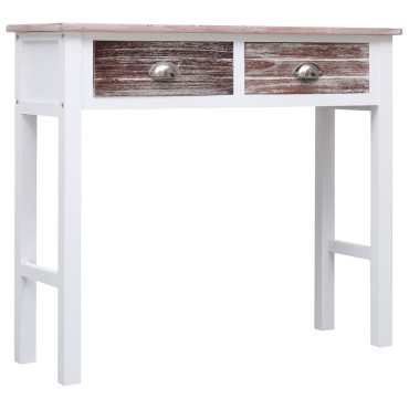 vidaXL Τραπέζι Κονσόλα Καφέ 90x30x77cm Ξύλινο 1 τεμ.