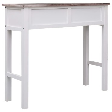 vidaXL Τραπέζι Κονσόλα Καφέ 90x30x77cm Ξύλινο 1 τεμ.