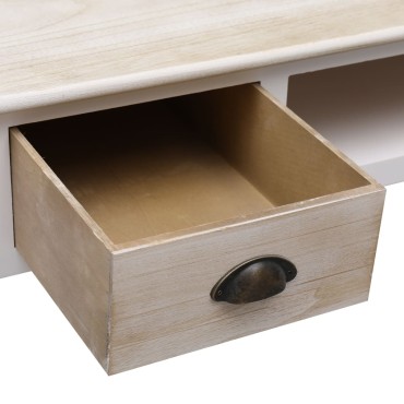 vidaXL Τραπέζι Κονσόλα 110x45x76cm Ξύλινο 1 τεμ.
