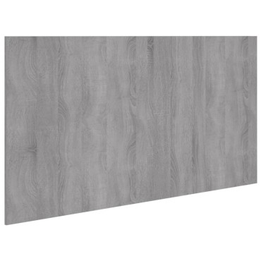 vidaXL Κεφαλάρι Κρεβατιού Γκρι Sonoma 160x1,5x80cm Επεξεργ. Ξύλο 1 τεμ.
