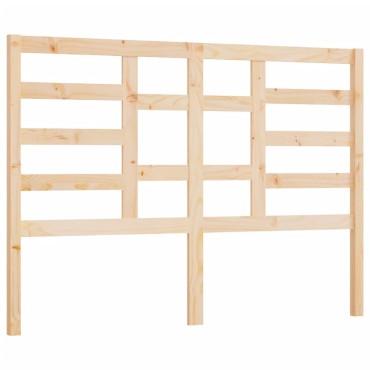 vidaXL Κεφαλάρι Κρεβατιού 141x4x104cm από Μασίφ Ξύλο Πεύκου 1 τεμ.