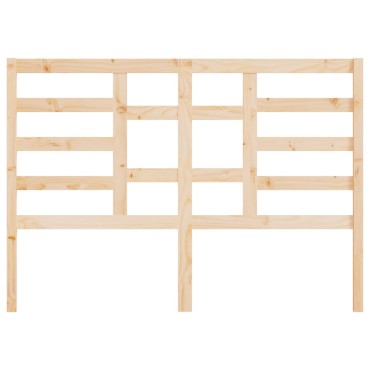 vidaXL Κεφαλάρι Κρεβατιού 141x4x104cm από Μασίφ Ξύλο Πεύκου 1 τεμ.
