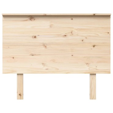 vidaXL Κεφαλάρι Κρεβατιού 104x6x82,5cm από Μασίφ Ξύλο Πεύκου 1 τεμ.